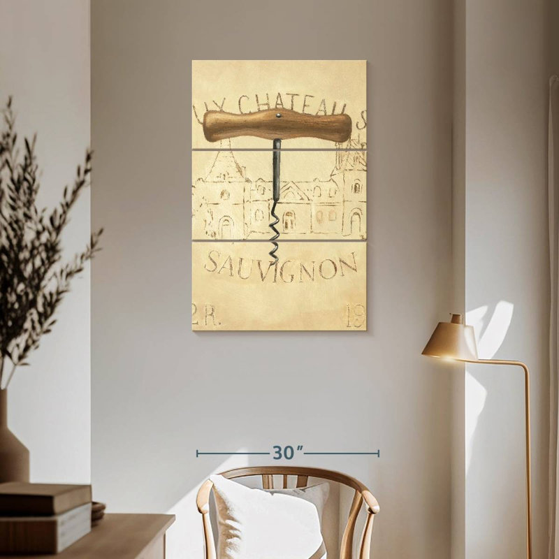 Yarlin Chateau Nouveau Element I, 57" H x 36" W
