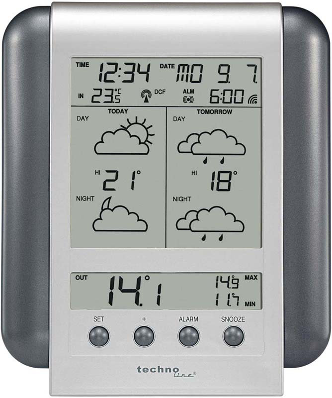 16.6cm Wireless Weather Station