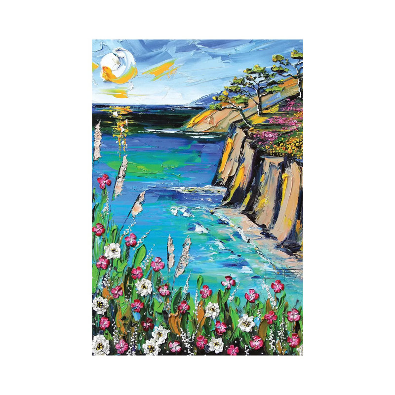 A Perfect Day In Monterey by Lisa Elley - Wrapped Canvas Print, 66.04 cm H x 45.72 cm W x 1.91 cm D