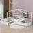 House-Shaped Twin Size Platform Bed With Three Built-In Storage Drawers-2132820432