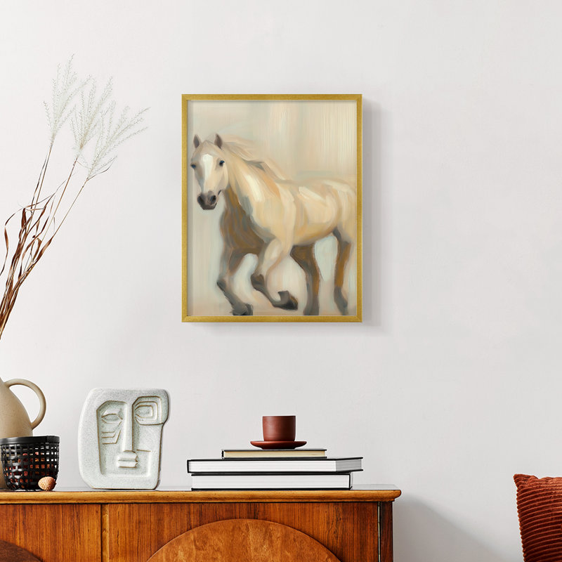 ANIMALS Series CECXL - reproduction encadrée de qualité supérieure - prête à être accrochée - aucun clou requis