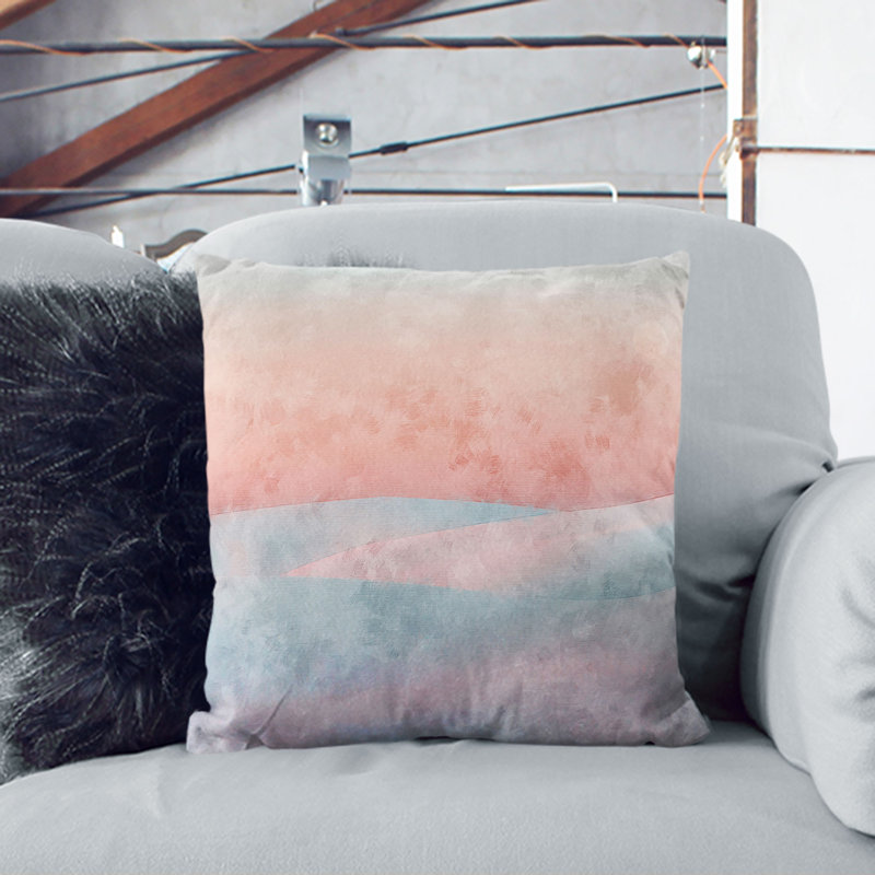 Square Cushion, 40cm H x 40cm W x 15cm D, White