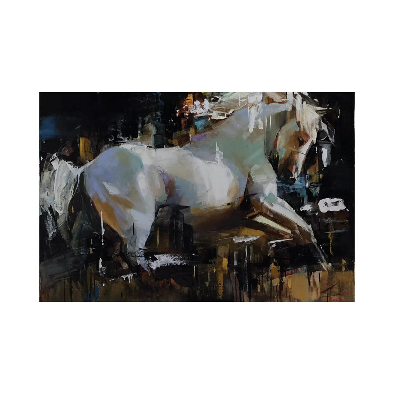 Discoverer by Tatyana Yabloed - Wrapped Canvas Gallery-Wrapped Canvas Giclée, 101.6 cm H x 66.04 cm W x 3.175 cm D