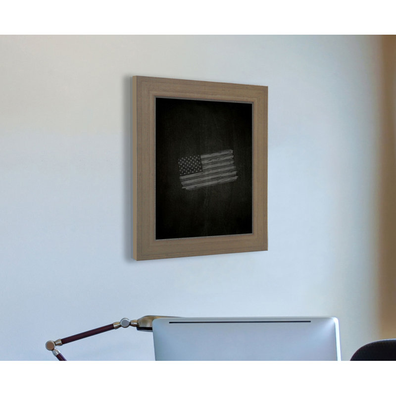 Tableau noir fixé au mur, H 41 po x l 41 po