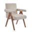 Fauteuil de salle à manger rembourré-2068899817