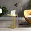 Emberley Glass Top Side Table Set