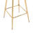 2 Stools, Footrest, Velvet + Golden Leg, Modern Seating Touch 2, Leg With Cozy-334659419-334659418