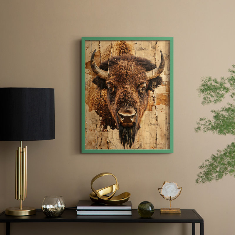 «ANIMALS Series CDXCVI», Vert, H 30 po x l 24 po