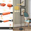 156cm Matte Task Floor Lamp