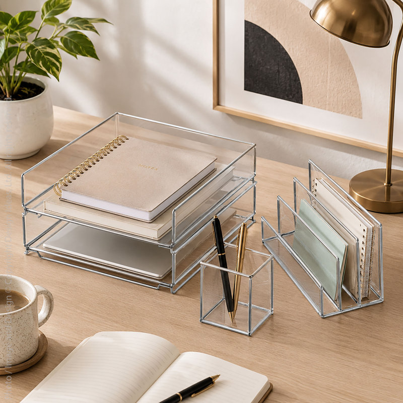 Ensemble de bureau en vinyle Lookers
