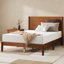 Base de lit en bois massif Bilal Mid Century-1904663223-1904663219