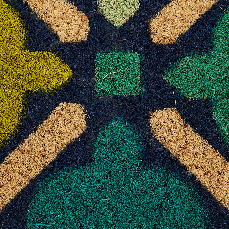Tapis d'extérieur antidérapant Calfee Mosaic 30 po x 18 po