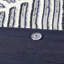 Literie en coton très grand / très grand - housse de couette et taies décoratives bleu marine géométrique, lavable à la machine, conception luxueuse, literie, fermeture à boutons-118740106-118740109