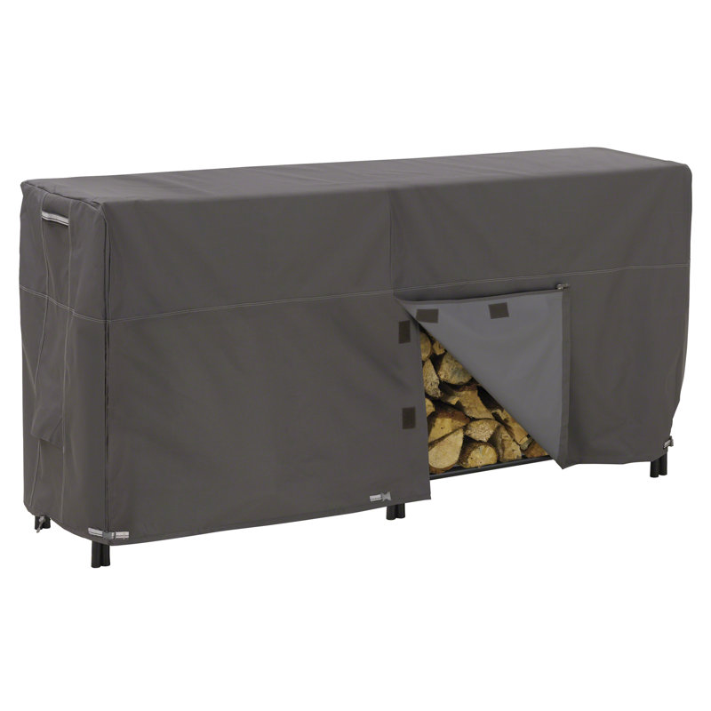 Arlmont & Co. Jaylon 96'' W x 24'' D Log Rack Cover