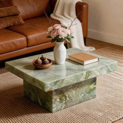 Modern Coffee Table With Stylish Texture Design