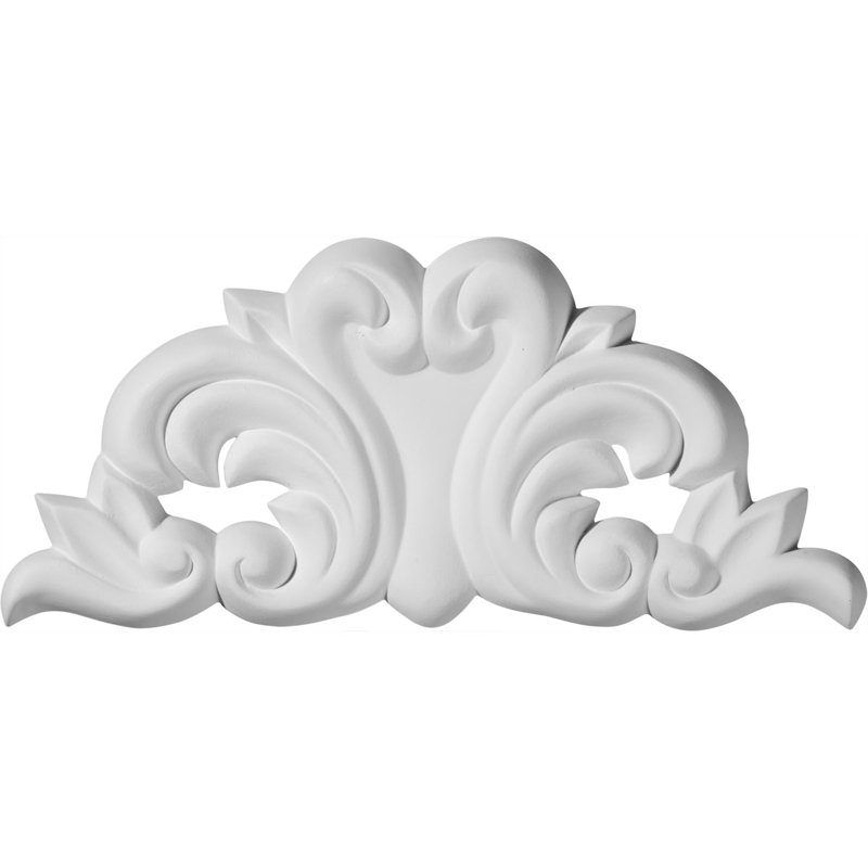 Centre de recouvrement de feuilles H 3 7/8 po x l 8 5/8 po x P 5/8 po Edinburgh