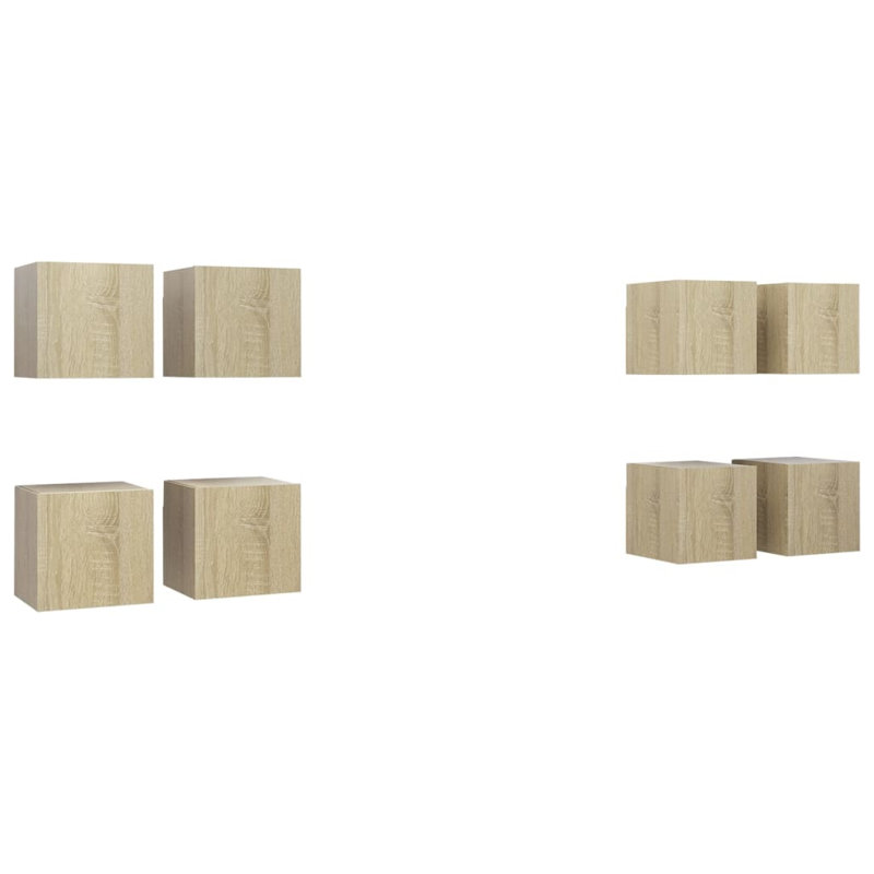Goeffrey Unfinished Entertainment Centre for TVs up to 88", Sonoma Oak