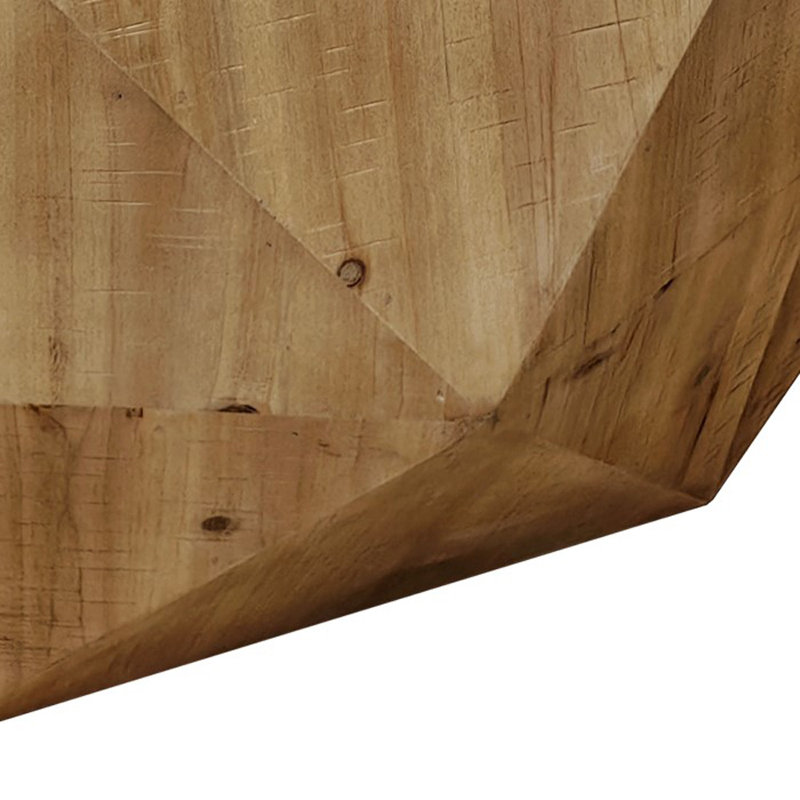 Gayana Solid Wood Top Coffee Table