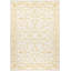 Tapis d'intérieur / extérieur crème / jaune Debbe-1213918137