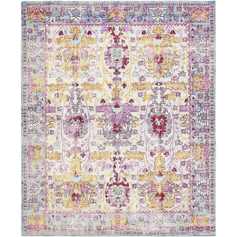 Donminique Geometric Indoor Rug, Rectangle 8' x 10'
