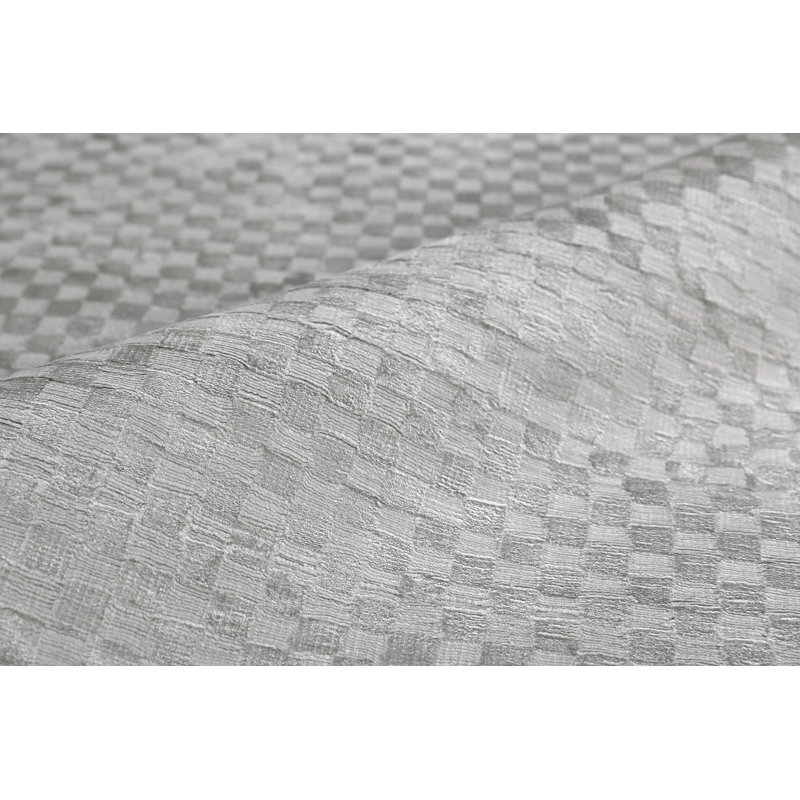 Bubble Viscose Checkered Indoor Rug, Rectangle 12' x 15'