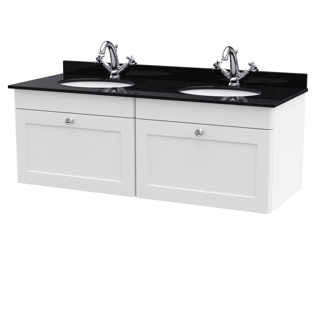 Classique 1220mm Double Bathroom Vanity with Vanity Top