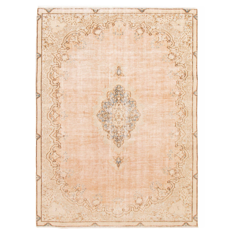 Tapis brun clair Antalya 7 pi 5 po x 9 pi 10 po