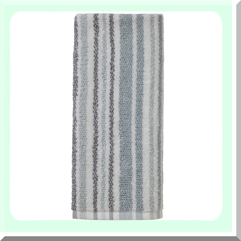 Farmhouse Elegance Stripe Hand Towel Set - 2 Pack, Multi-Color