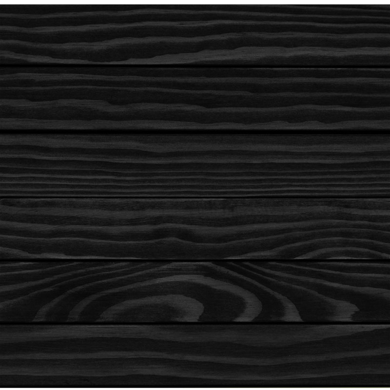 Solid Wood Floating Shelves，Rustic Wooden Wall Shelves, 1.25" H x 24" W x 6.7" D, Black