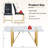Neithen 8 - Person Dining Set, Modern Rectangular Dining Table Set with 8 Luxury Faux Leather Dining Chairs-1916020460-1916020467