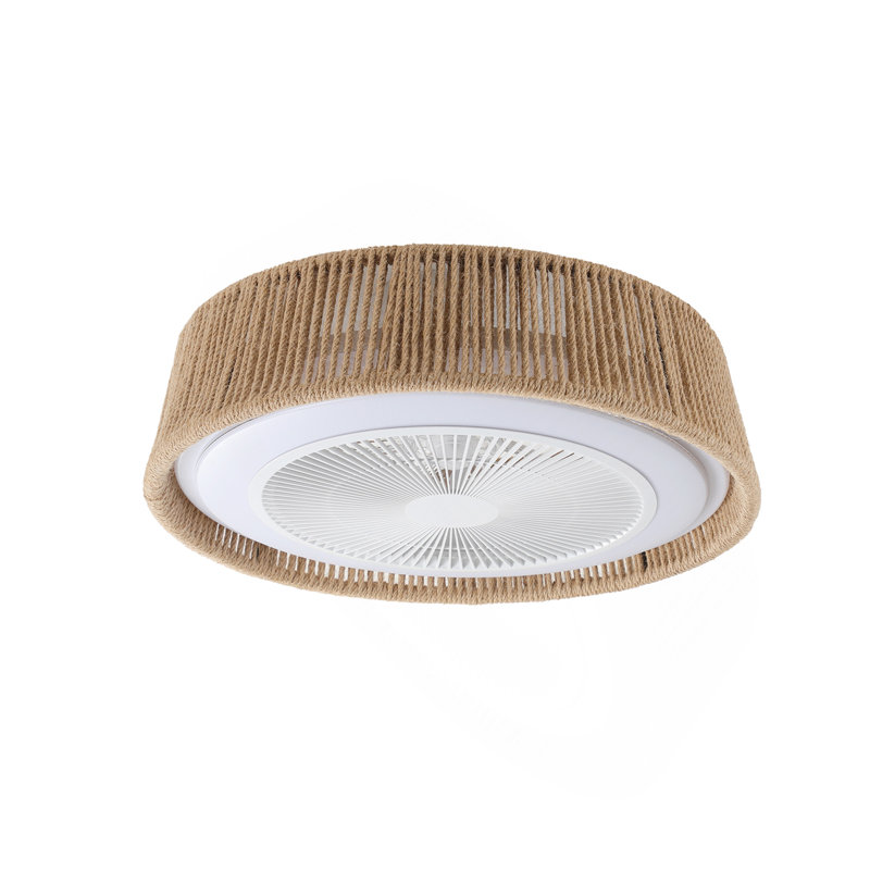 Ventilateur de plafond tressé 21 po Bohemian