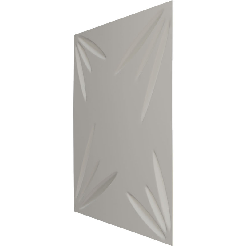 Panneau mural décoratif 3D Inula EnduraWall, l 19 5/8 po x H 19 5/8 po, doré métallique vieilli universel (couvre 2,67 pieds carrés)
