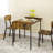 Industrial Folding Dining Table For 2 To 4