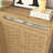 Coffee Bar Cabinet, Modern Farmhouse Buffet Sideboard  with Drawer and Adjustable Shelf