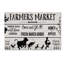 « agriculteurs market 2 », art textuel sur toile tendue-31330664