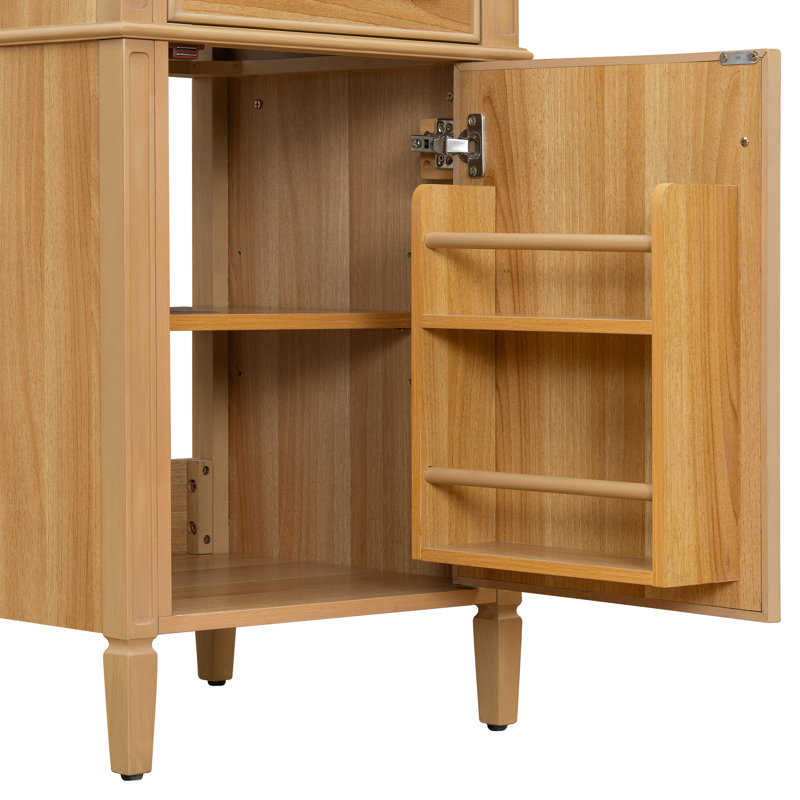 Meuble-lavabo en bois 20 po avec comptoir en céramique