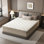 Matelas hybride à ressorts ensachés en mousse viscoélastique gélifiée 12 po Poneto Sleep
