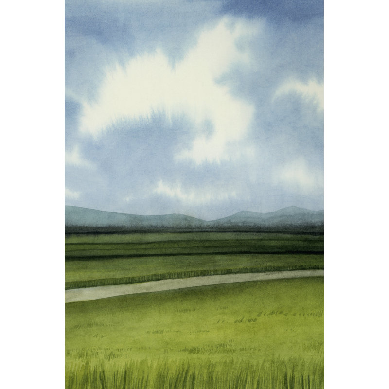 Blue Ridge Path II by Grace Popp - Wrapped Canvas Print, 46cm H x 30cm W