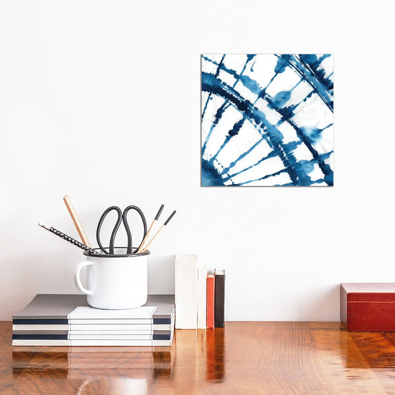 Indigo Dye II by Aimee Wilson - Wrapped Canvas Gallery-Wrapped Canvas Giclée, 30.48 cm H x 30.48 cm W