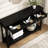 Denise 47.2" Console Table with 3 Fluted Drawers-1298021575
