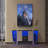 TV Console With Large Storage Cabinets, Biplane Shape Design LED TV Stand With Remote Control, Multiple Modes Changing Lights Modern Entertainment Centre With Power Cord
