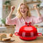 Étuve à cuisson en fonte émaillée Pirecart 6Qt-117583857
