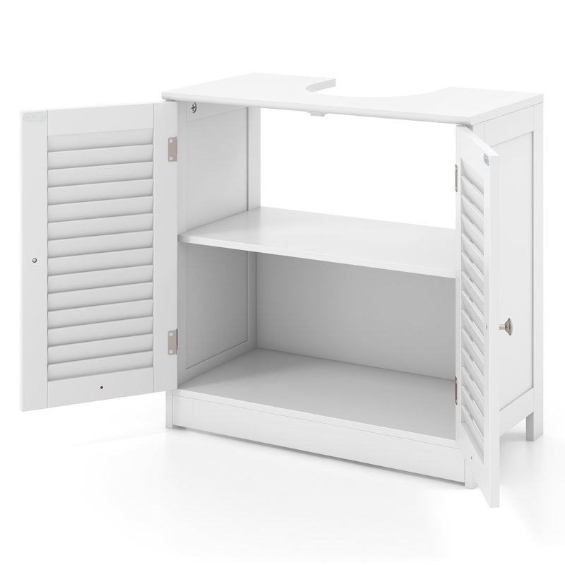 60cm Single Bathroom Vanity Base Only