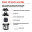 Pot instantané de 8 pintes Autocuiseur Duo Crisp