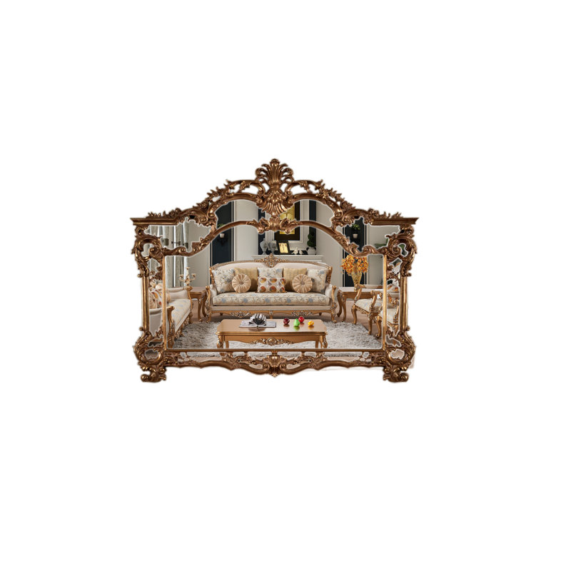 Infinity Arabesque Solid Wood Mirror