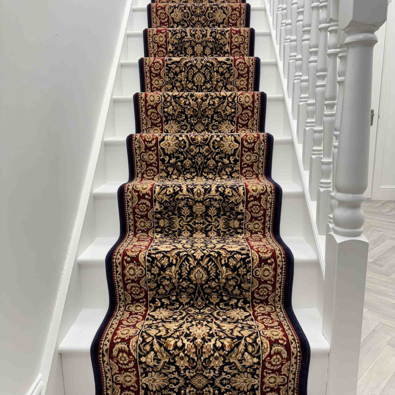 Stair Runner Vintage Look Area Rug, Runner 66 x 450 cm