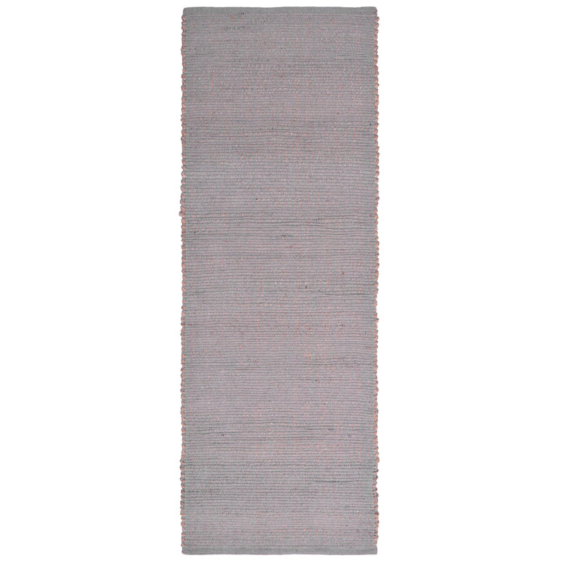 Colston Jute and Cotton Braided Farmhouse Rug, Runner 2' x 6'