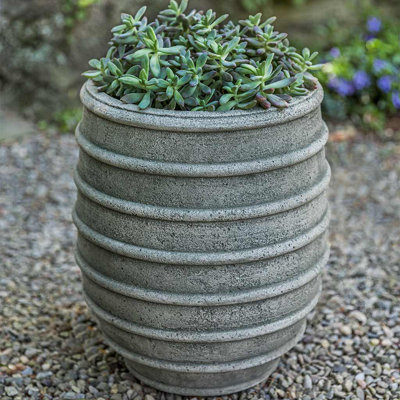 Pot de fleurs en béton coulé Ténériffe