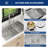 33" L x 22" W 60/40 Double Bowl Stainless Steel Drop-In Kitchen Sink-98803525