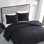 Pique Standard Cotton 3 Piece Duvet Cover Set
